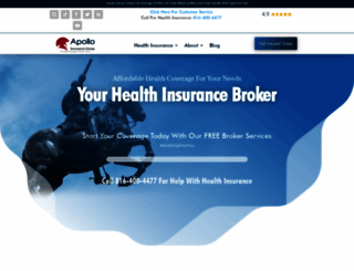 apollo-insurance.com screenshot