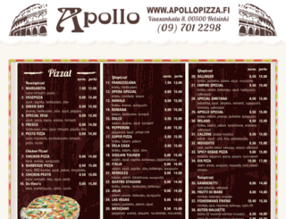 apollopizza.fi screenshot