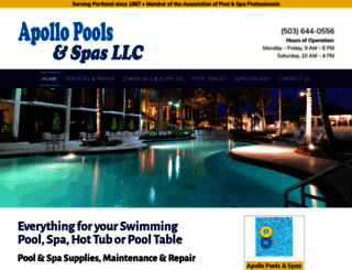 apollopools.com screenshot