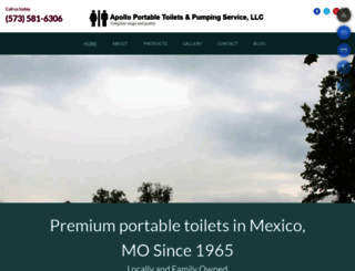 apolloportapotties.com screenshot