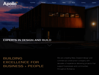 apolloprojects.co.nz screenshot