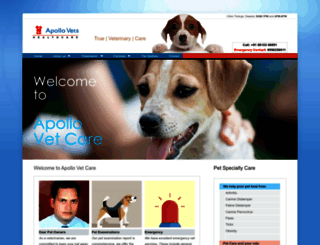 apollovetcare.com screenshot