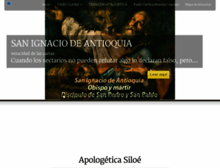 apologeticasiloe.com screenshot