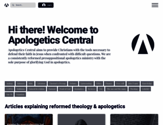 apologeticscentral.co.za screenshot