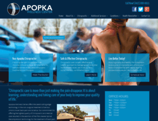 apopkawellnesscenter.com screenshot