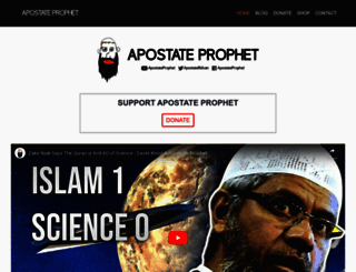 apostateprophet.com screenshot