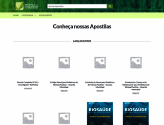 apostiladoconcurso.com.br screenshot