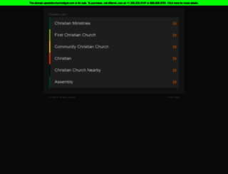 apostolicchurchofgod.com screenshot