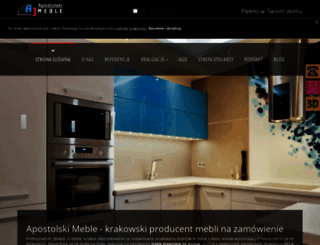apostolski-meble.pl screenshot