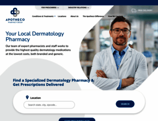 apothecopharmacy.com screenshot