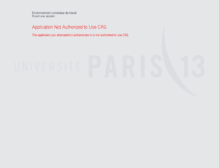 apoweb.univ-paris13.fr screenshot