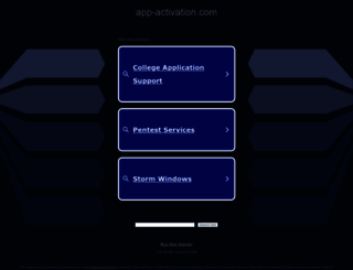 app-activation.com screenshot