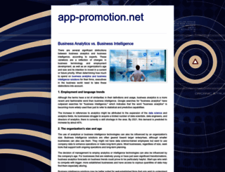 app-promotion.net screenshot