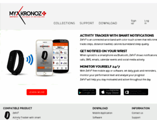 app-zefit2.mykronoz.com screenshot