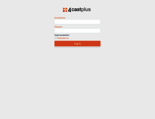 app.4castplus.com screenshot