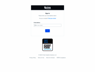 app.5starstudents.com screenshot