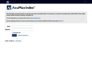 app.acumaxindex.com screenshot