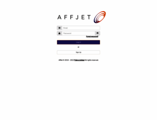 app.affjet.com screenshot