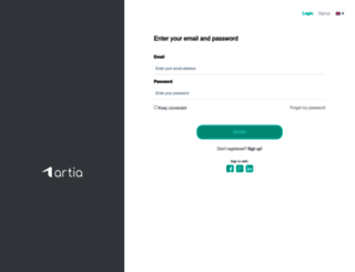 app.artia.com screenshot