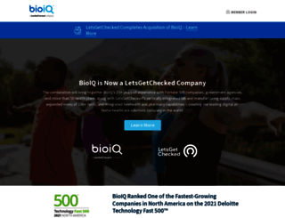 app.bioiq.com screenshot