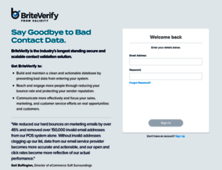 app.briteverify.com screenshot