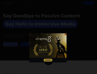 app.cinema8.com screenshot