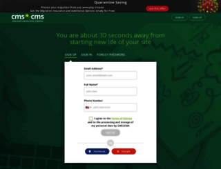 app.cms2cms.com screenshot