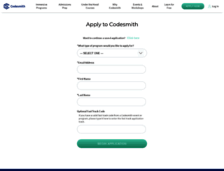 app.codesmith.io screenshot