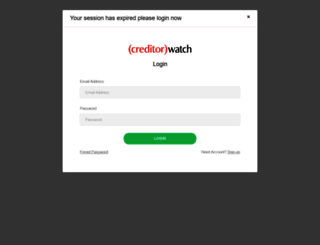 app.creditorwatch.com.au screenshot
