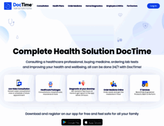 app.doctime.com.bd screenshot