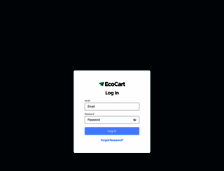 app.ecocart.io screenshot