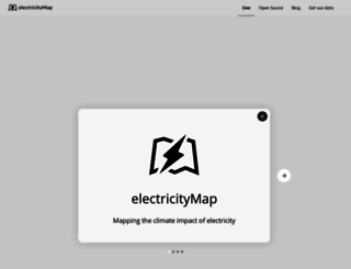 app.electricitymap.org screenshot