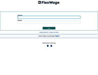 app.flexwage.com screenshot