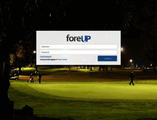 app.foreupsoftware.com screenshot