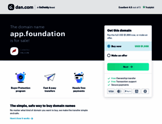 app.foundation screenshot