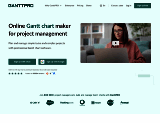 app.ganttpro.com screenshot