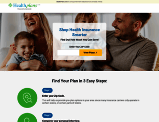 app.healthplans.com screenshot