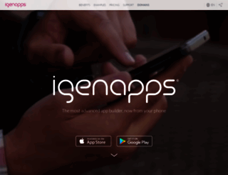 app.igenapps.com screenshot