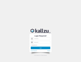 app.kallzu.com screenshot