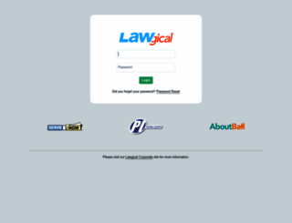 app.lawgical.com screenshot