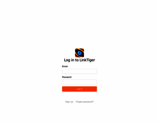 app.linktiger.com screenshot