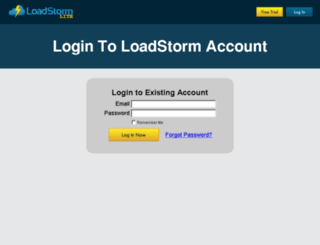 app.loadstorm.com screenshot