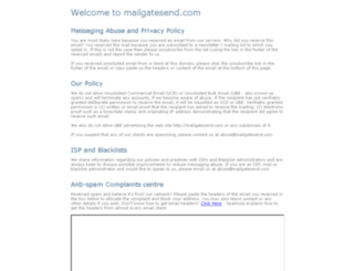 app.mailgatesend.com screenshot