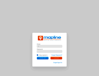 app.mapline.com screenshot