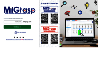 app.milgrasp.in screenshot