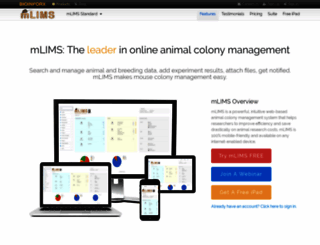 app.mlims.com screenshot