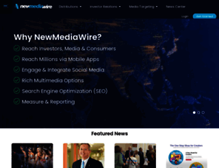 app.newmediawire.com screenshot