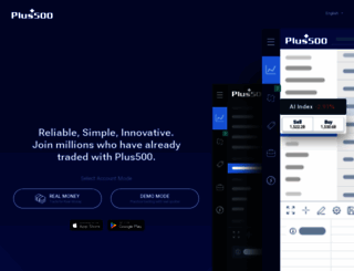 app.plus500.com screenshot