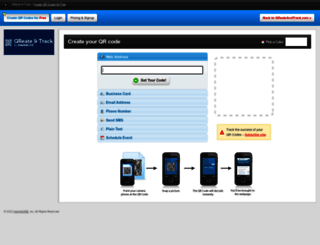 app.qreateandtrack.com screenshot