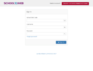 app.schoolonweb.in screenshot
